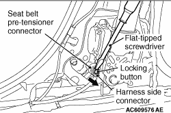 seat belt pre tensioner disposal procedures
