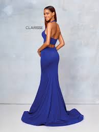 Clarisse Prom Dresses Simple Two Piece Fitted Prom Dress