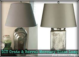 Diy Crate Barrel Mercury Glass Lamp