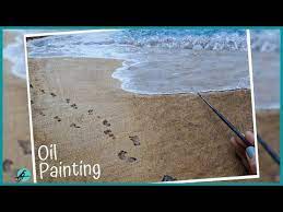 How To Paint Beach Sand I Oil Painting