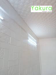 yakura foam tiles self adhesive wall