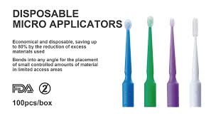 Multi Color Custom Made Packaging Micro Brush Bobcare Dental