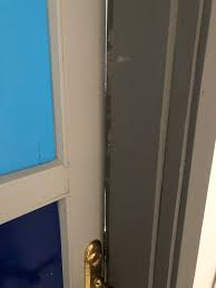 how to fix stripped door hinge holes in