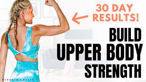 build upper body strength workout no