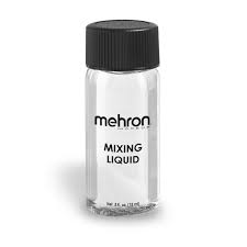 mehron mixing liquid 0 5oz body face