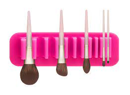 silicone makeup brush holder organizer