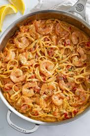 shrimp pasta the cozy cook