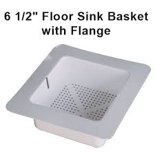 6 1 2 floor sink strainer basket with