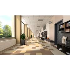 Armstrong Civic Square Vct 12 In X 12 In Oyster White Commercial Vinyl Tile 45 Sq Ft Case