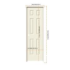 mdf single prehung interior door