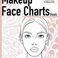 pdf makeup face charts sheets