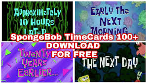 Spongebob Timecard Compilation Download For Free 100