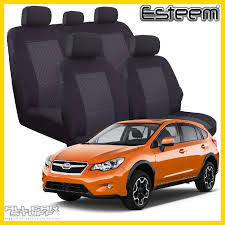 Subaru Xv Seat Covers Esteem Black