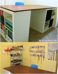 See more ideas about ikea hack, ikea, ikea desk. 17 Easy To Build Diy Craft Desks You Just Can T Live Without Diy Crafts