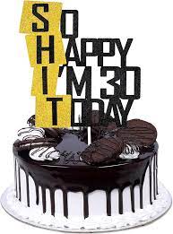Happy 30th Birthday Cake Ideas gambar png