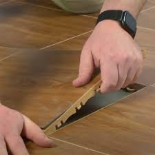 replacing broken floor tiles foam