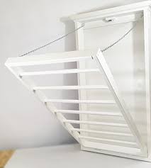 Clothes Drying Rack Solid Wood Wall