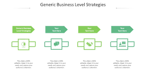 generic business level strategies ppt