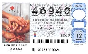 0762, serie 184 (premio mayor). Sorteo Loteria A Favor De La Cruz Roja Blog Loteria Manises