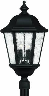 Hinkley Edgewater Extra Large Outdoor Post Lantern 1677bk Lampsusa
