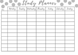 As we know, scheduling study time is an important part of the journey to academic success. Study Planner Printable Revision Planning Weekly Exam Timetable A4 A5 Tracker Filofax Organiser Tracker Study Planner Printable Study Planner Study Timetable Template