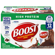 boost high protein nutritional drink