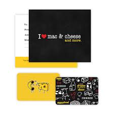 i heart mac cheese gift cards