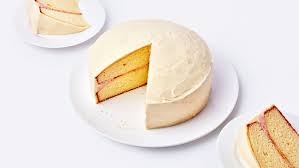 Butter and flour your cake pans. Vanilla Cake With Vanilla Cream Cheese Frosting Recipe Bon Appetit