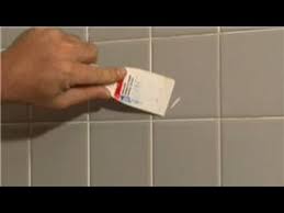remove old tile adhesive from