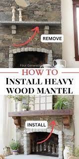 Wood Mantels Stone Fireplace Mantel