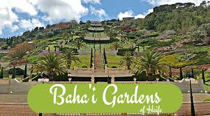 beautiful bahai gardens of haifa joy