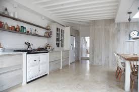 whitewashed floors and wood tiles