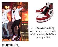 The shoe that made sneakers a status symbol these are the core obsessions that drive our newsroom—defining topics of seismic importance to the global economy. K Y O En Twitter Bts Jhope Was Wearing Air Jordan 1 Retro High At Yesterday Bangtan Comeback Stage On Mnet Http T Co Ztlr9lwr0j Twitter