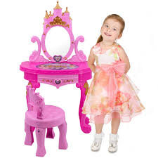 princess vanity dressing table stool
