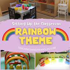 Preschool Rainbow Theme Classroom Ideas