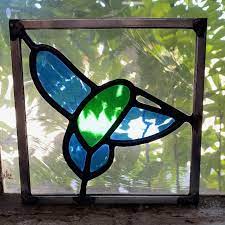 Leaded Stained Glass Work Virgin
