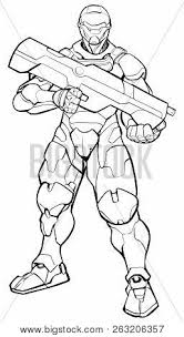 That armor makes it far more dangerous for your opponents, here at future tech inc. Line Art Illustration Vector Photo Free Trial Bigstock