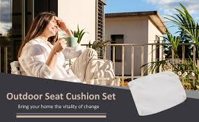 Outsunny Rattan Cushion Covers