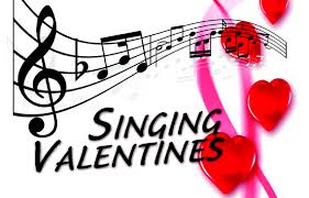 And getting my own real singing valentine, not just getting practiced on (: The Big Chicken Barbershop Chorus Singing Valentines Gifts East Cobber