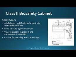 biosafety cabinets cles types