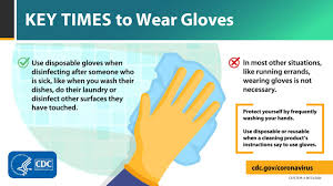 should i wear gloves more covid 19