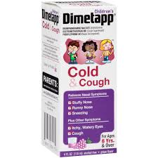 Dimetapp Childrens Cold Cough Syrup Grape 4 0 Fl Oz