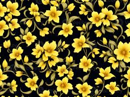 seamless pattern with yellow color