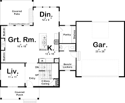 2 story barndominium style house plan