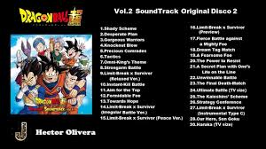 This is a list of manga chapters in the dragon ball super manga series and the respective volumes in which they are collected. Dragon Ball Super Dragon Ball Super Original Soundtrack Vol 2 Disc 2 Lyrics And Tracklist Genius