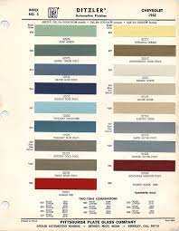 1962 chevrolet paint chips