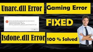 fix unarc dll returned an error code 14