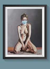 The Nude Normal: Female No.1' - Figurative Nude Art Print | CreativeFolk