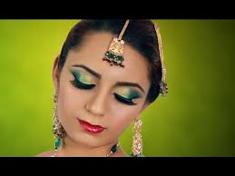jade green gold indian bridal