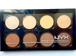 nyx highlight contour pro palette